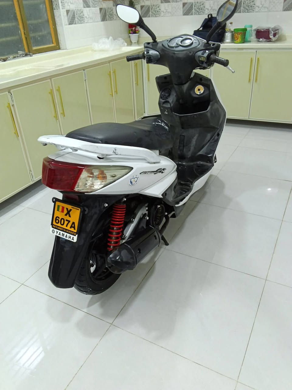 سلام عليكم دراجة البيع سكنس مكفولة من كلشي مكينة مامفتوحة شرط حاوية.  عنوان بابل محاويل رقم ***********
