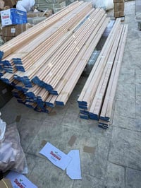 اطار قنفات خشب زان درجة اولى 5 سم  طول 2.80 متر  للاتصال 07827000129 و...