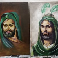 زيت على كانفاس • ٥٠×٧٠سم • رائد محمد