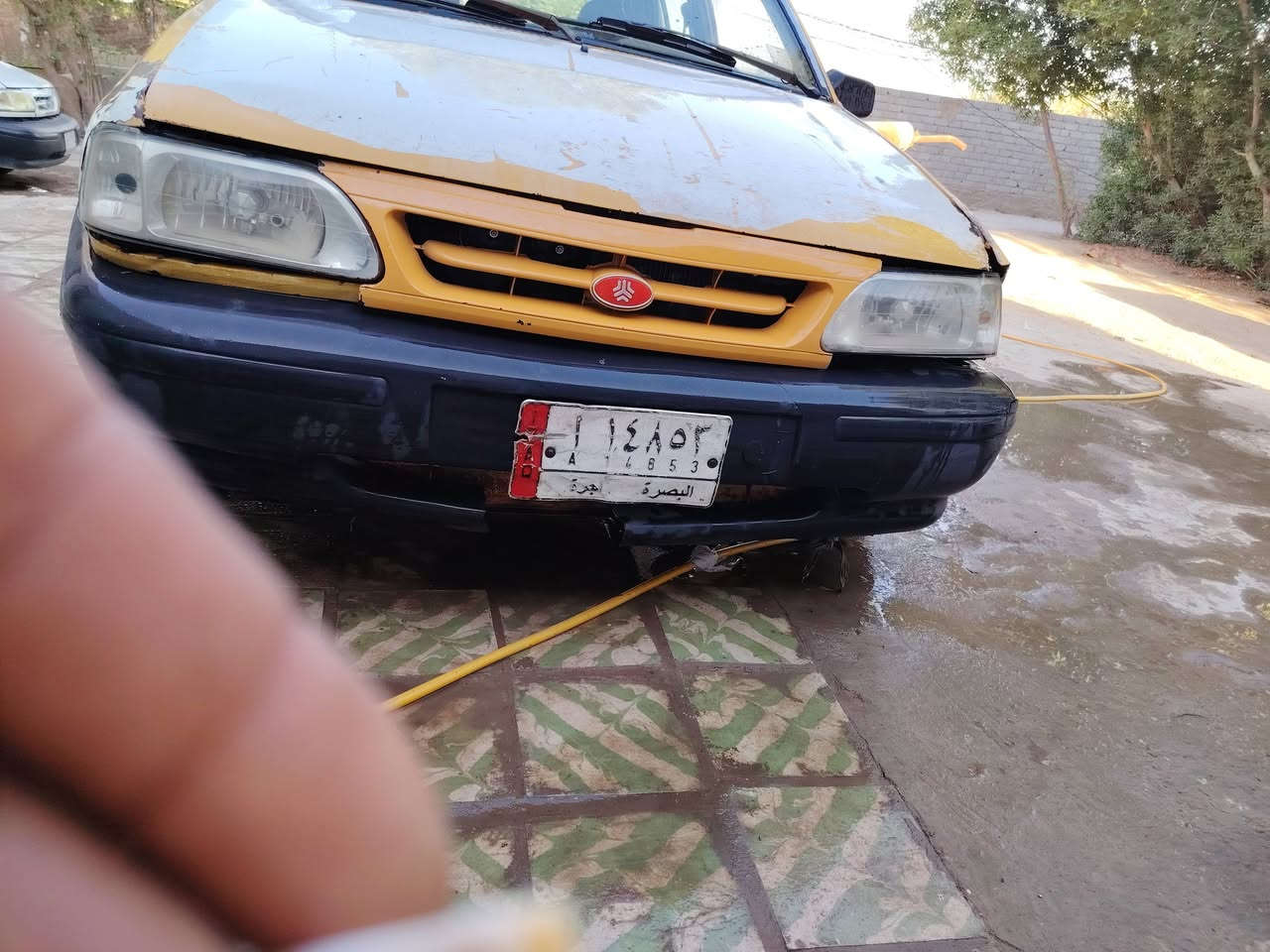 سايبه مديل ١١ رقم بصره ألماني مالك نجف تلفونه مغلق كير اومحرك جدد السياره مكفولة من ظربه بيها قليل اخياسات شواصي نظيفه السعر ١١ ورقة اوبيها مجال قليل مكاني النجف شارع ابوصخير قرب معمل الغاز ***********
