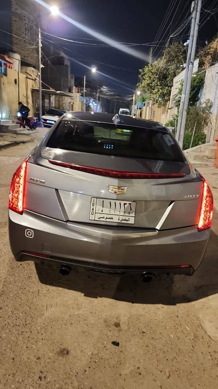 �
للبيع — كاديلاك. ATS. 2018 فل أوبشن فخمة جدًا 🌟

الدعاميه الاماميه بيها كسر يرادلها تصليح او تبديل 

🚗 الموديل: كاديلاك ATS
📅 السنة: 2018
⏱️ 
🎨 اللون: رصاصي فيلي
📍 الموقع: البصره الكزيزه

💎 
المواصفات الكاملة:

 • 💺 مقاعد جلد فاخرة أمامية وخلفية مريحة
 • 🧭 نظام الملاحة (GPS)
 • 🖥️ شاشة وسطية تعمل باللمس
 • 🎶 نظام صوت فاخر من Bose – 9 سماعات
 • 🔊 بلوتوث + USB + AUX + تحكم من المقود
 • 📸 كاميرا رجوع + حساسات أمامية وخلفية
 • 🚘 تحكم إلكتروني بالمرايا والأبواب والزجاج
 • 🌡️ نظام تكييف مزدوج المناطق (Dual Zone)
 • 🕹️ نظام القيادة الذكية – سبورت / كمفورت / إيكونومي
 • 💡 إضاءة LED نهارية + زينون أمامي
 • 🛡️ أنظمة أمان متقدمة:�
 ◦ ABS
 ◦ نظام الثبات الإلكتروني
 ◦ وسائد هوائية أمامية وجانبية
 ◦ مانع الانزلاق
 • 
 • ⚙️ محرك 4 سلندر تيربو اقتصادي وقوي
 • ⛽ استهلاك ممتاز للبنزين
 • 🛞 رنجات كروم أصلية 18 إنش
@نسبه غرق  بدون أي حوادث
💰 السعر المطلوب 120
📞 للتواصل: ***********
