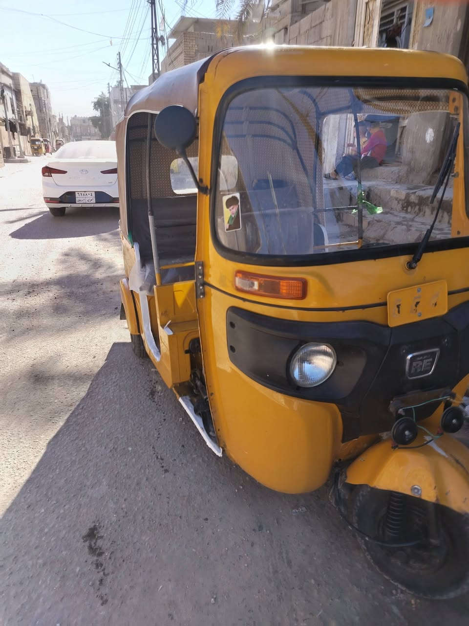 السلام عليكم تكتك باجات موديل20 رقم انجليزي تحويل ثاني يوم تكتك جاهزه مجهزه منكلشي مجفته تجفيت شركه ناعمه لا تنقص اولاتبخر تكتك حلوه تخم تاير جبلي كهربائيات كلها شغاله مكاني بصره حيانيه سعرها 5300 وبيها  ***********
