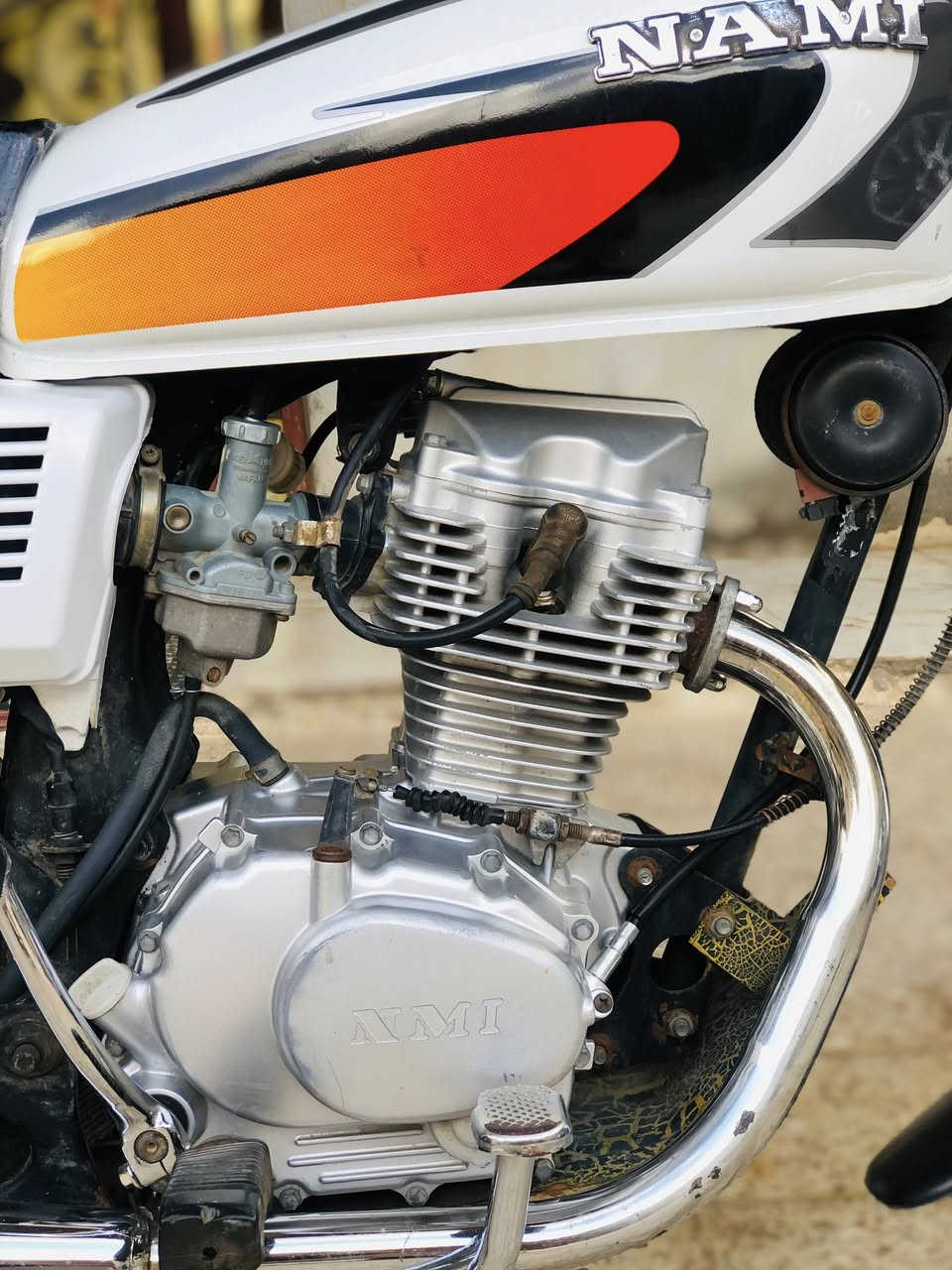 السلام عليكم دراجه نامه شلامچه اصل الدراجه خير من الله ما بيها اي نقص ومكينه ما مفتوحه وناعمه شرط التشغيل الدراجه كلك السعر خاص 
الرقم***********
