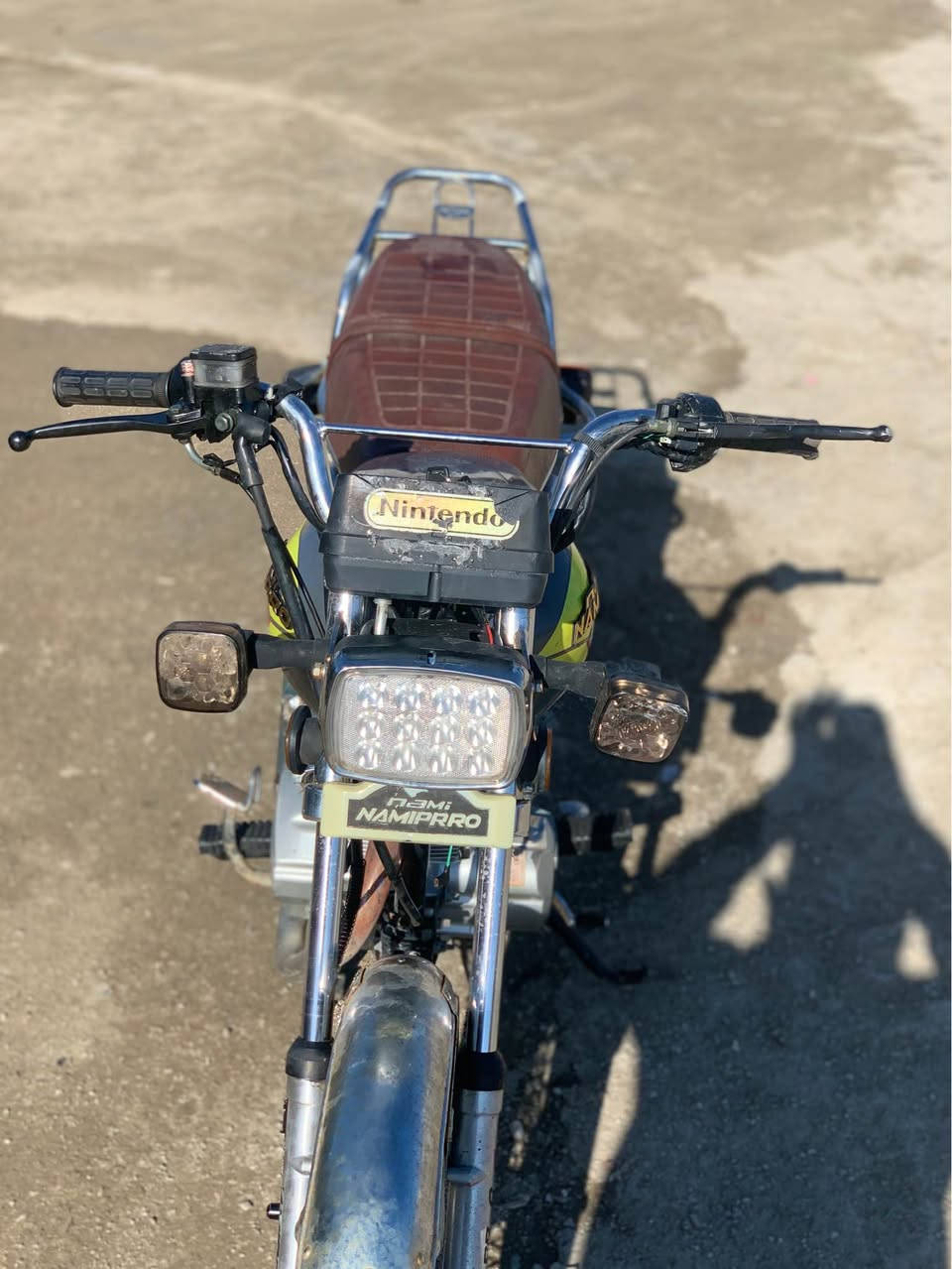 ماتۆری دووتایە مۆدیل٢٠٢٠نامی پرۆ سلف و هندل بئ عەیب لەرووی تایە ویل کامل کارەبای هەرجی گیانییەتی جایزە لایتەکانی ئیشەکات ئیشارەت ئیستۆپ ناونیشان سلیمانی بەس بەشی سەرەوەی کراوەتەوە سیعری ٤٧٥ موعامەلە *********** 
*********** السليمانية, العراق
