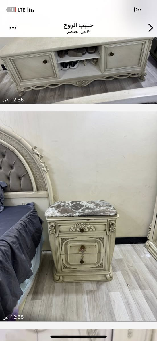 السلام عليكم غرفه نوم مصريه ماخذيهه ب٤٥٠٠رايدتهه بمليونين ونص استعمال سته اشهر العنوان بغداد ***********
