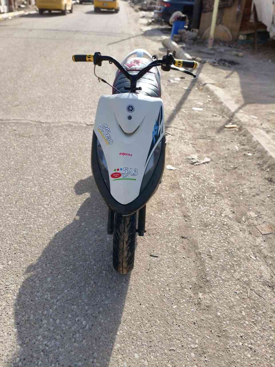 دراجه ماكس عدله محرك توه مشدود برغي مامفتوح اول تبديلت دهن اله دراجه نضيفه شوفت عينك للستفسار ***********
