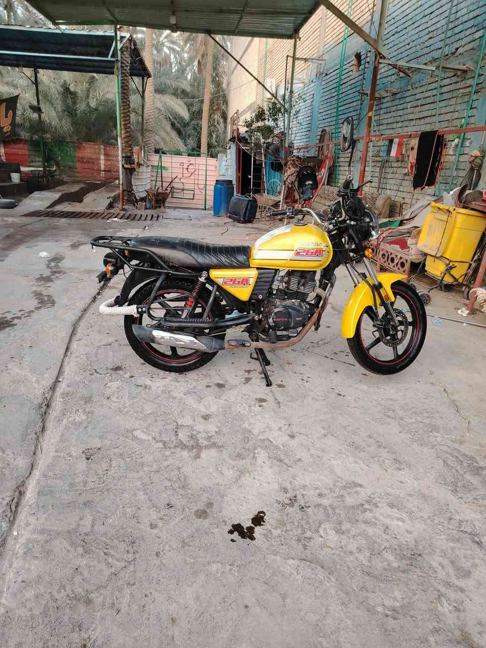 سلام عليكم
دراجة نفخ لون اصفر مديل 22 محرك 200 بيه بس شي واحد نقص العينه ب مكينه تكلفه مالته 70 / سعر 1500 وبيه مجال حك الجيه مكاني كربلاء البوبيات رقم تلفون/***********
وتساب أو تصال
