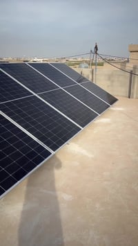 طاقة شمسية • كركوك • ألواح لونجي 615W