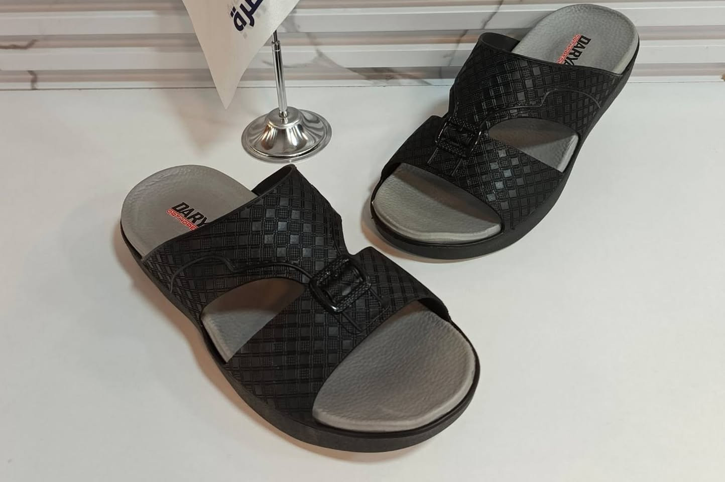 السلام عليكم جملة فقط شحاطه طبي رجالي قياسات من 40 إلى 46 الكارتون يحتوي على لون واحد عدد 14 قطعه سعر القطعه 5 الاف دينار للاستفسار والطلب ***********
