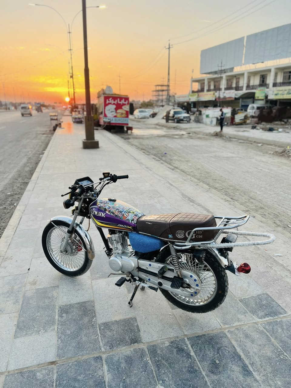 سلام عليكم تايكر البيع موديل 23 💜💜كفاله دراجه حلوه كامله محرك كهربائيات كلهة شغاله مكان ديالى بعقوبة تقاطع القدس ستفسار عل رقم *********** الشراي يخابر
