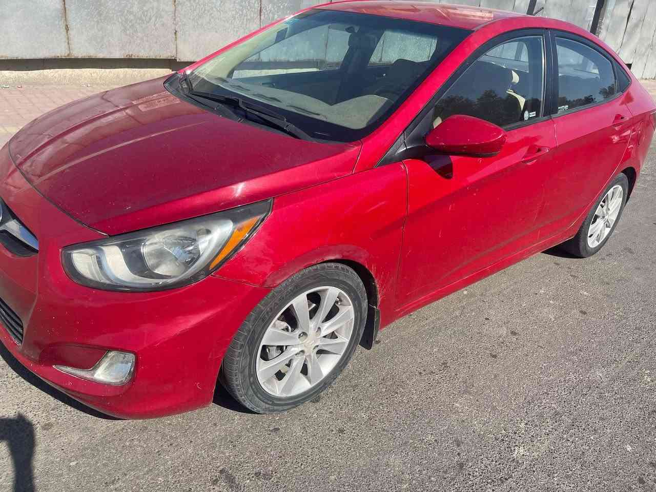 مكلف بلنشر غير متواجد فيس فقط واتساب
الاسم/ أكسنت
الموديل / 2012 
اللون / احمر غير محدد 
المحرك/ جي دي اي 
المواصفات / المحرك والكير والتبريد والتدفئة والكهربائيات كلها شغاله وفول مابيه اي شي مبدل 
بيهه تكحيلات البنيد بيه تكحيل وصبغ 
السياره مابيهه اي نقص من كل النواحي 

السعر 95 ورقه وبيهه مجال للطيبين
مكاني الدورة ابو دشير
 
واتساب متوافر 
0770 392 5968
