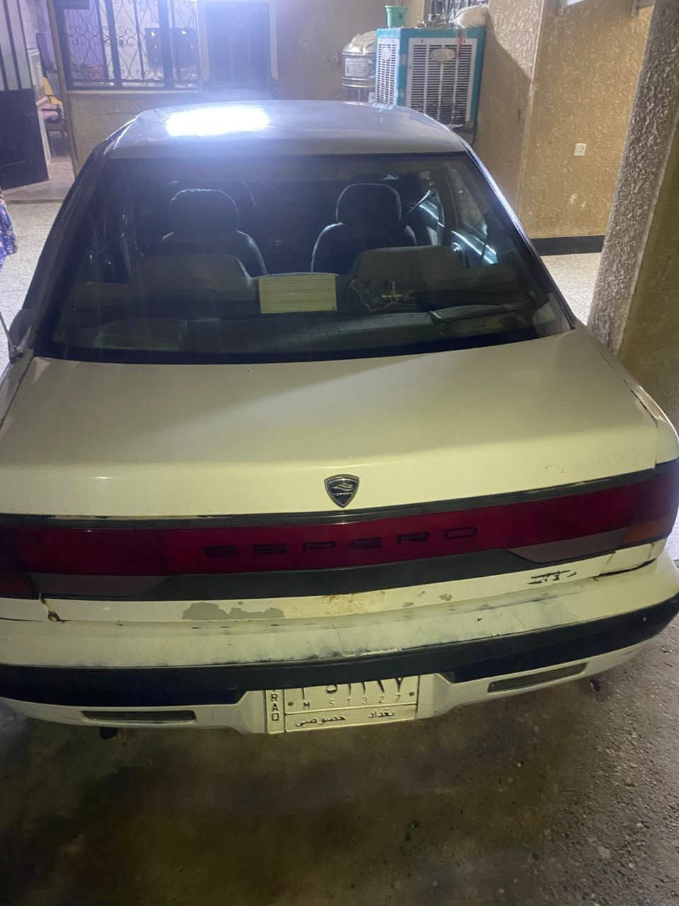 سلام عليكم /اسبرو دايو  /موديل 95 /اخوان سياره نضيف جدأ سياره جديده سياره بسمي تحويل مباشر /المحرك مسكر والكير اوتوماتيك السعر. 32وبيها مجال بسيط /***********

