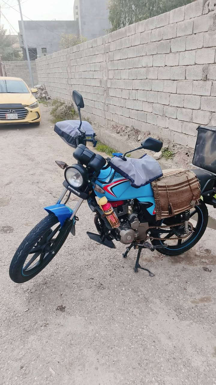 دراجه شاينك للبيع نقصهابس جامرلق 
مرقمه كامله *********** ، السعر مليون و٣٥٠وبيه مجال
