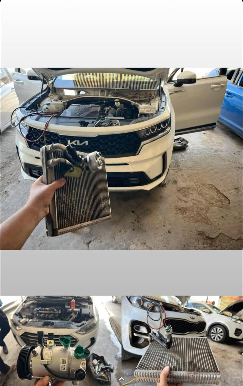 ❄️خدمات المهندس لتبريد السيارات❄️
العنوان : موصل سايدين البحرين  مجاور مطعم احمد ابو شيبه) ***********—***********‬
صيانة تبريد كافة انواع السيارات
شحن غاز الاصلي الفرنسي R134
شحن غاز إيطالي الأصلي R1234
فتح دشبول كافة انواع السيارات مع ضمان سنة
غسل منضومة التبريد بأحدث المواد
لحيم اوكسجين لصوندة وراديتر التبريد
صيانة عامة لمنضومة التدفئة
متوفر جميع انواع فلاتر التبريد والمعطرات
فحص مجاني لجميع السيارات
دقة عالية
خلي صيفك ثلج 🥶 بأسعار رمزية وتنافسية
بإدارة( سعيد )
