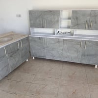 كاونتر MDF • ملحق ٢م • سنك ١م٢٠