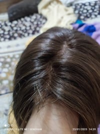 باروكة • شعر مخلوط • النجف