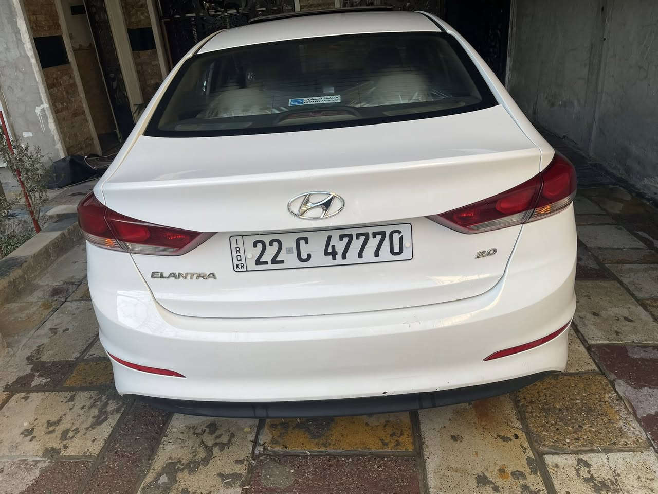 السلام عليكم النترا 2017وارد خليجي  فول مواصفات ماعده البصمه. ماشيه 117. شفط فتحه تبريد خلفي امامي 3 انضمه قياده.  مكينه 2000 دوش رقم اربيل بسمي هزه جديده سنويه بسمي2031 قبل كم يوم حولتها سياره جديده السعر 139 
مدينة الصدر ***********
