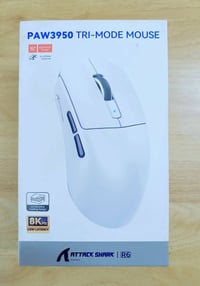 ماوس ATTACK SHARK R6 • جديد • بلوتوث تايب سي