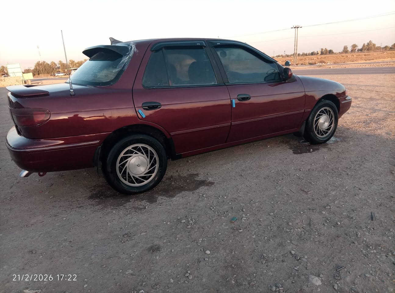 للبيع كيا سيفا موديل 1994رقم بغداد مشروع وطني سنويه 2028كير عادي مكينه مفتوح جاهزه سياره من كل نقص كهربائيات حداديه صبغ لجماليه مكفوله من ظربه وكص سعر 35بيه مجال ***********عنوان بابل ناحيه الشوملي
