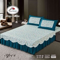 شرشف نفرين • قماش قطني • مخدتين