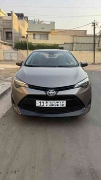 للبيع كورلا 2019 حادث خلفي رقم بغداد بسمي محرك 1800 سيارة جاهزة حدادية...