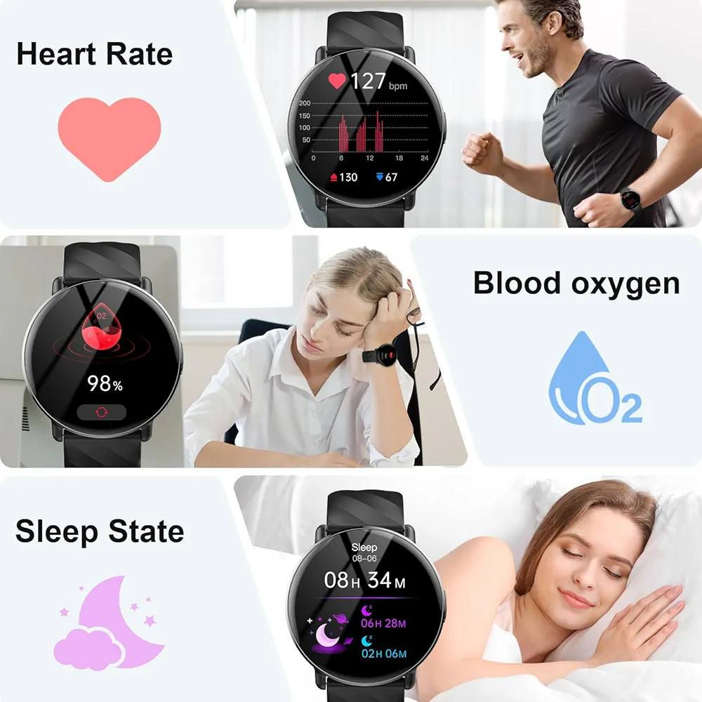 ساعة ذكية للرجال والنساء مع تذكير بالمكالمات/الرسائل النصية، ساعة لياقة بدنية بشاشة لمس عالية الدقة 1.39 بوصة مع وضع رياضي 112+، متتبع النشاط، معدل ضربات القلب/النوم/Spo2/الخطوات/مراقبة السعرات الحرارية، ساعة ذكية لنظام Android iOS


**إذا كنت صاحب هذا الإعلان وتريد حذفه لأي سبب، رجاءا أرسل رسالة إلى الدعم الفني**