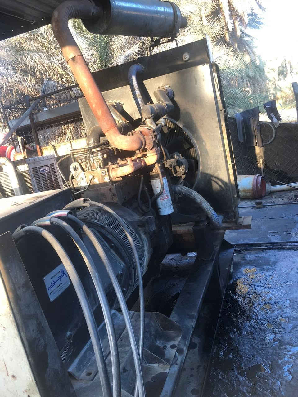 سلام عليكم مولده كمنز 24 الف مكينه جديده فول كهربائيه حمايات راديتر جديده حجم جبير شاصي عالي مكينه ابيعها على حمل شرط تحمل عليها وشيل سعر وباقي تفاصيل اكثر تصل على خط ***********
