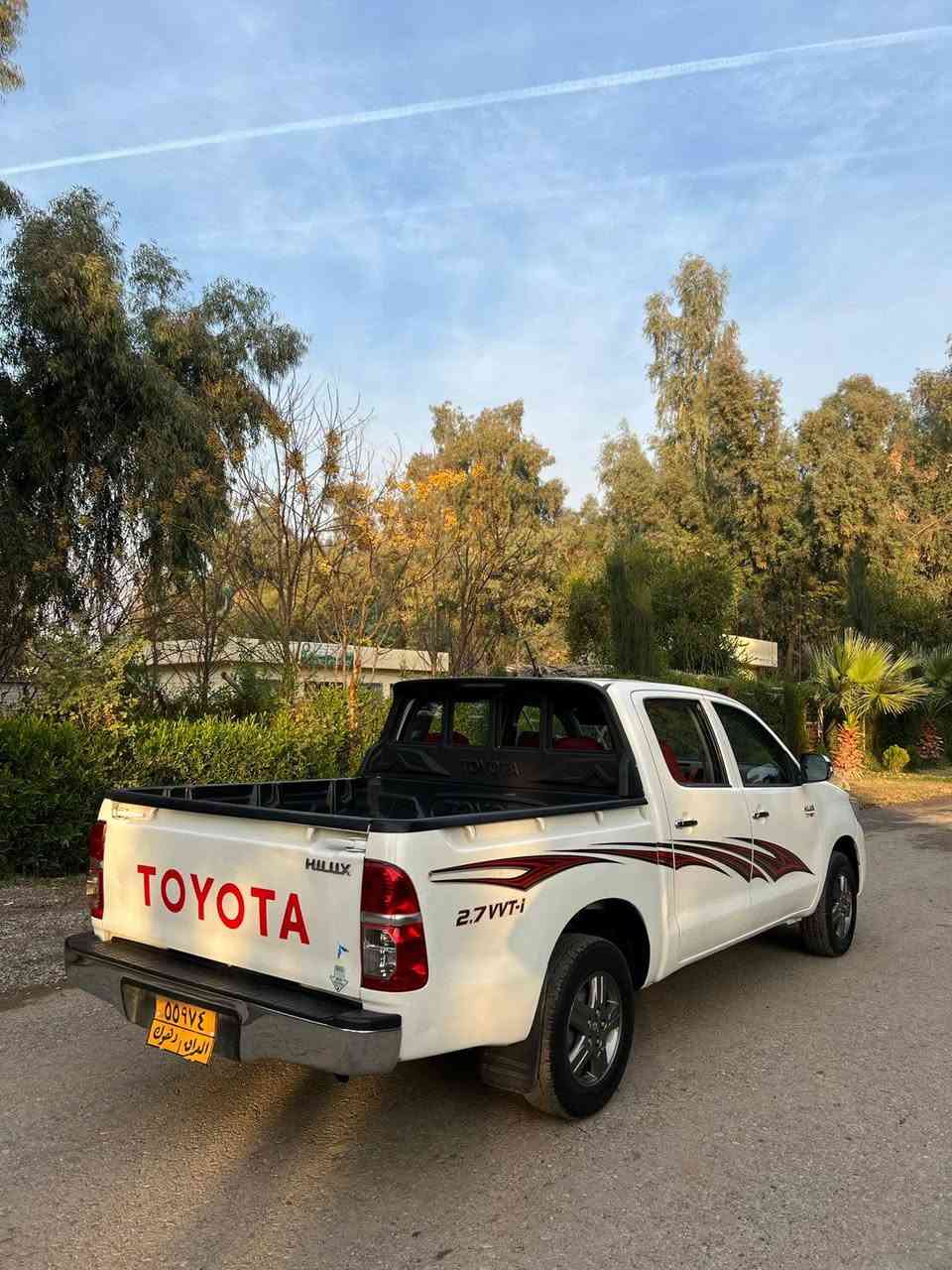 السلام عليكم *********** بي وتساب *********** مرزي هايلوكس 2014  رقم دهوك كفاله عامه من الصبغ بيها مكانات بارد كير محرك اب شرط تحويل بشرط مكانها اربيل
