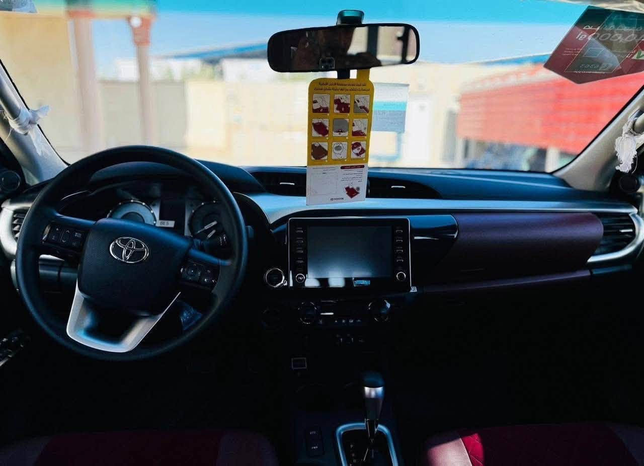 بيع مستعجل جداااا
بيع مستعجل 

تويوتا هيلوكس 2024 خليجي 

مواصفات فول 1/1 

HILUX SRS 2024

ماشية 10 الاف 

السيارة ع وضع الشركة جديدة كلش كفالة عامة من كلشي  شرط الفحص وبعدهة بالنايلون وريحة الشركة  

الشراي يتصل وبالخدمة 

‭***********‬ ‭‬

‭‬
