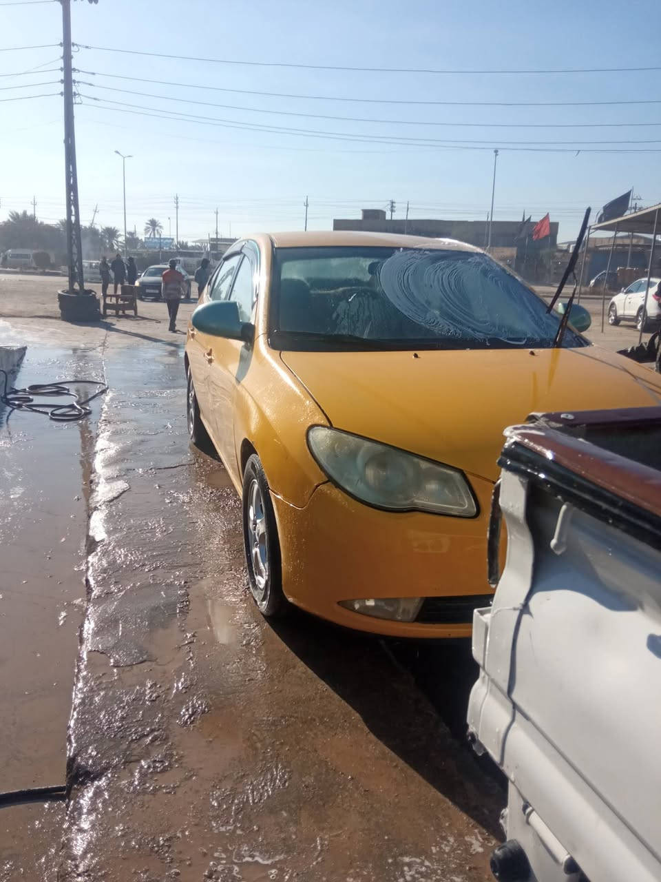 سلام عليكم 
النترا موديل 2011 خليجي 
مكينه ومير خير من الله 
حداديه 50% نص عمر 
تبريد منضومه جديده شادها يعني ثلج انسه حراره ب الصيف وي السويج 
وتدفئه مشتغلها جديده درجه اولى 
بيها طخه بسيطه ب الجاملغ الامامي جهت السايق طخه  بسيطه كلش ب الباب مال العبري موجوده صورة ما معمرها  
السياره مصفره هيئه وغرامات وصل خط جاهزه 
سنويه لل 28 يله تسقط 
مكينه 1600 اقتصادي مال شغل على باب الله 
معروضه ب 100 ورقه شده وبيها مجال بسيط 
عنواني بابل الهاشميه 
***********
