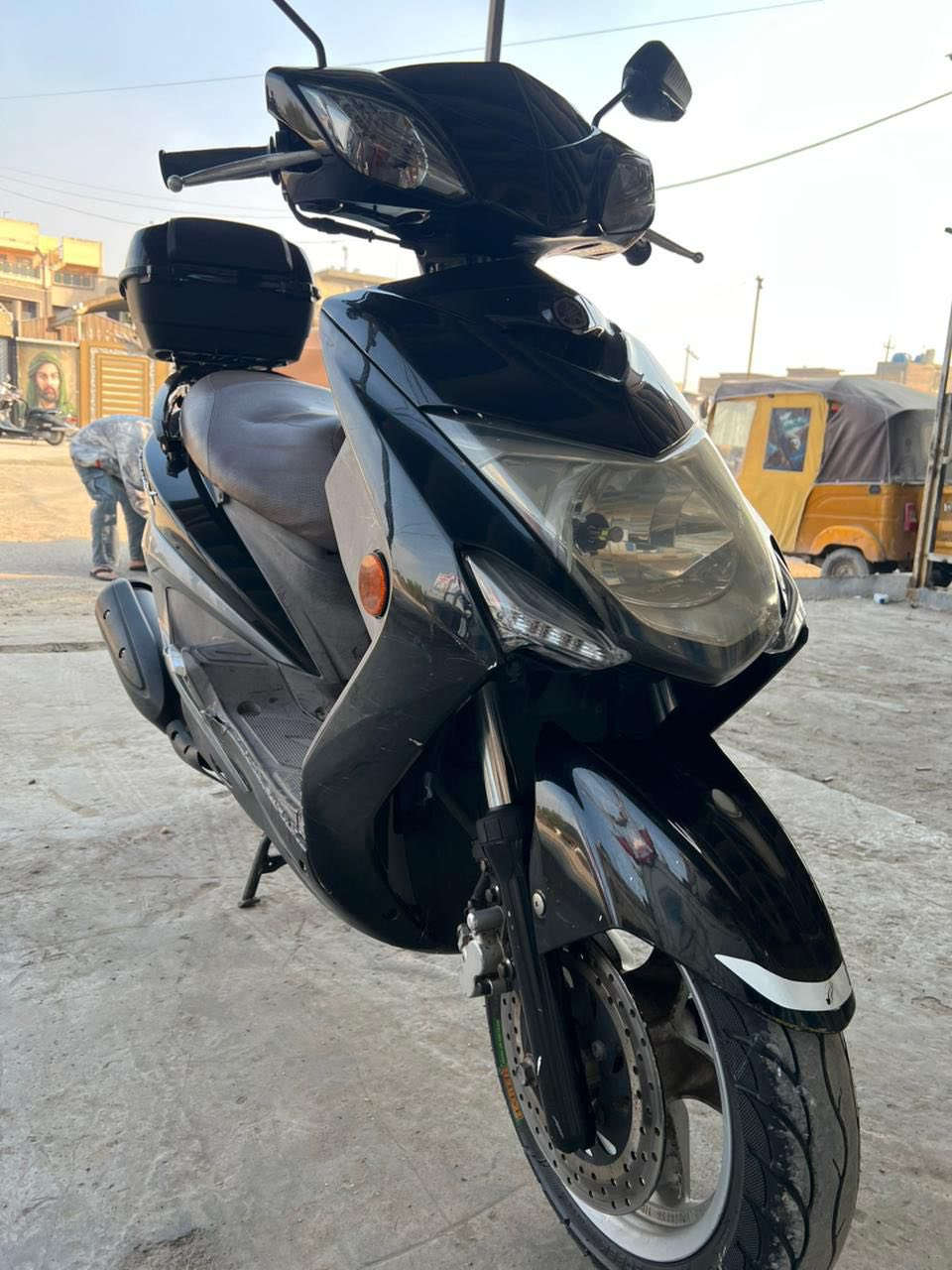 سلام عليكم سكنس لد لبيع دراجه كفاله من كلشي صاله 3شهر من نازله من رمبه ماشيه 42الف حقيقي مكاني بغداد ما متواجد عله لفيس شراي ينتصل📞***********
