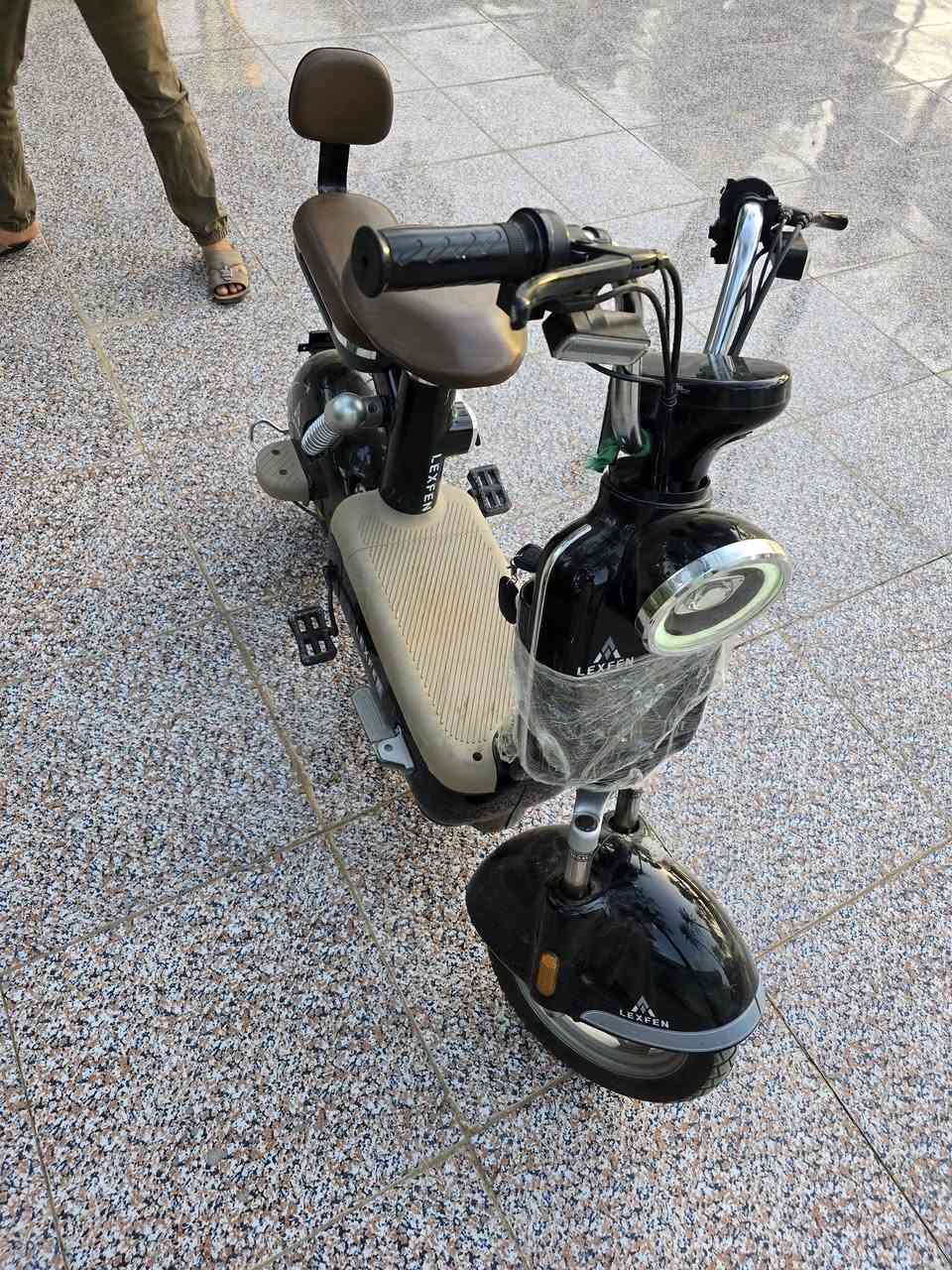 دراجه كهربائي  للبيع سويج مع بصمه مستخدمه كلش قليل شكد سعرها المكان حله *********** واتساب
