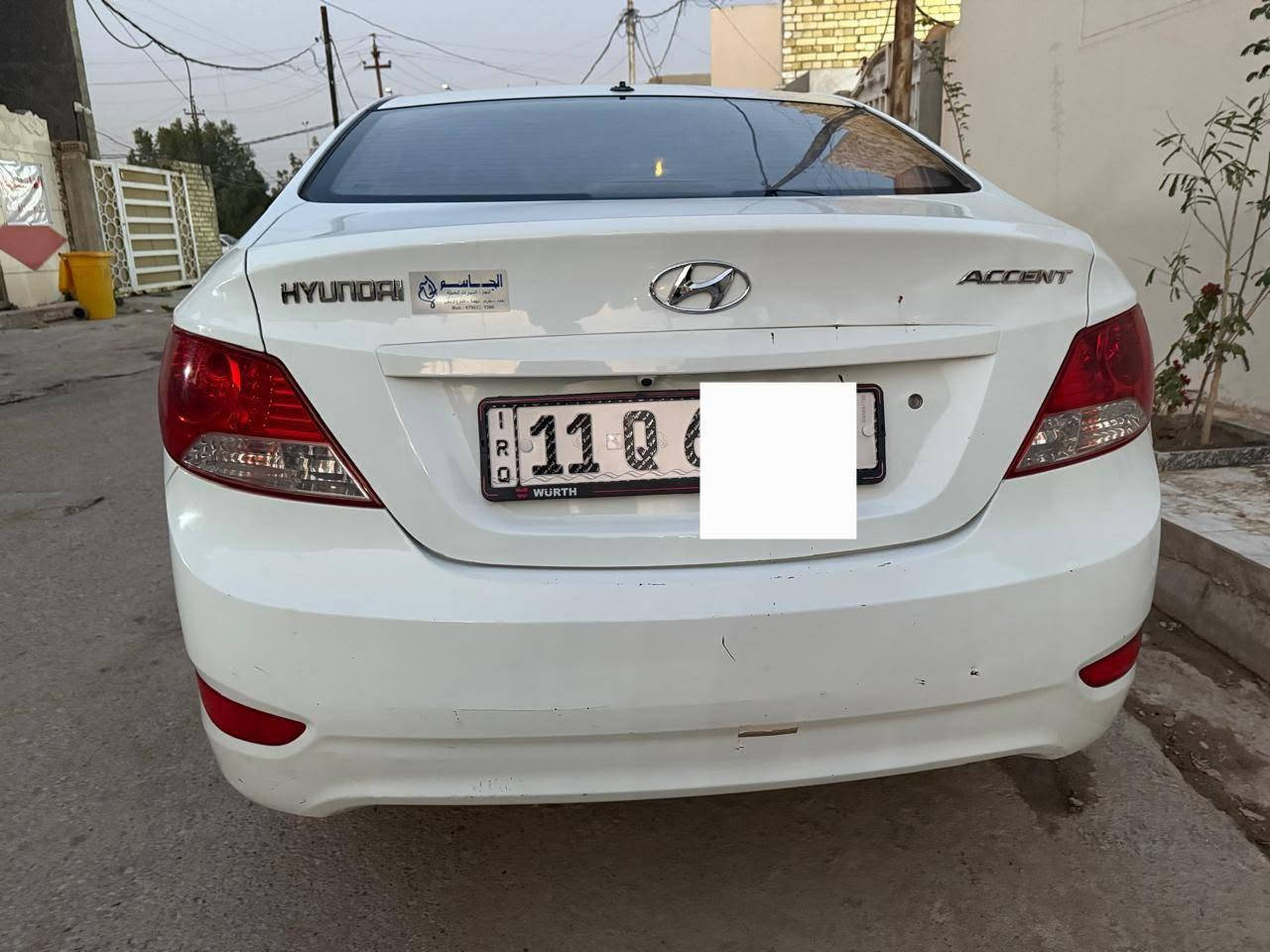 هونداي اكسنت ٢٠١٣  خليجي
رقم بغداد 
مكينه كير تبريد مكفول 
محرك ١٦٠٠
ماشيه ١٤٧ الف 
رقم بغداد  
كامره خلفيه وشاشة آيباد 
السعر ٩٠ $
***********
