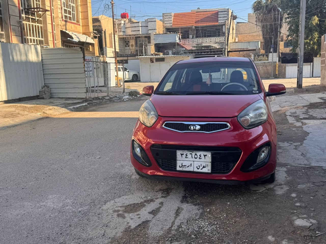 السلام عليكم .. للبيع كيا بيكانتو خليجي م  
موديل 2014   عل فحص مكينه 1400
دوش مري شفط تحكمات ستيرن شاشه كامره 
 رقم اربيل حساسات خلفيه 
مكاني  الشعب
السعر  80وبيهه مجال بسيط 
للتواصل  : ***********
