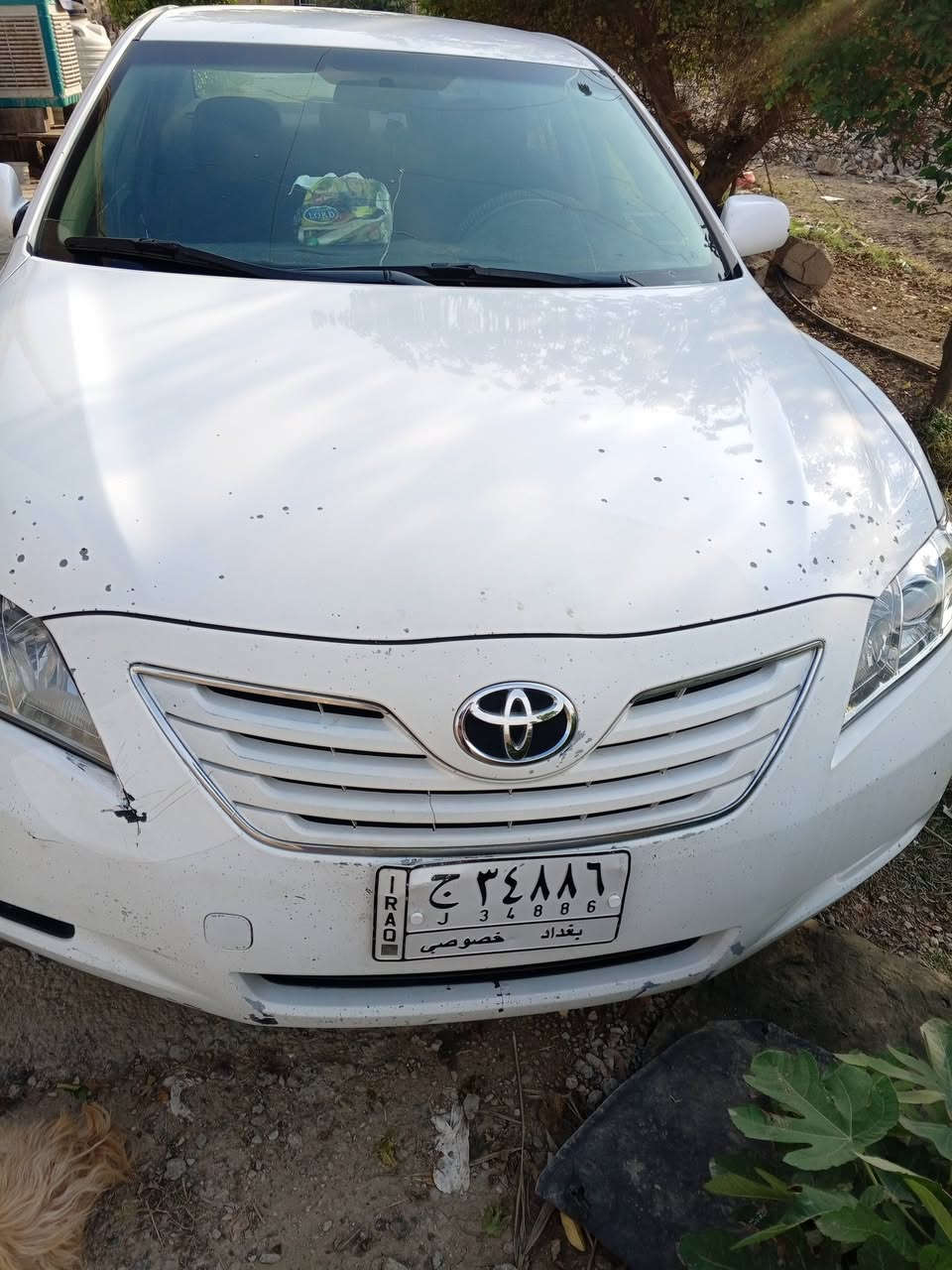 السلام عليكم
كامري ٢٠٠٨ 
LE امريكي رقم بغداد
كير مكينه خير من الله 
المكينة ٤ سلندر ٢٤٠٠
مواصفات السيارة 
تحكم ستيرن صندوق كهرباء
كشن كهرباء الجام اوتو
شاشة تدعم كل البرامج 
كامره خلفيه تحكم مري 
تبريد خير من الله 
السيارة كاملة مكملة 
متصرف عليها كل شي
شادلها منضومة غاز
جديدة ب ٥٠٠ الف وبيها كتاب
السيارة بيها ٥ قطع صبغ 
ابيعك حزام مكفوله من الدواخل 
يعني اكفلك شاصي ولغد  ودواخل من الجكه
السيارة ماشيه 150
السعر 95مكاني بغداد 
الاستفسار***********
