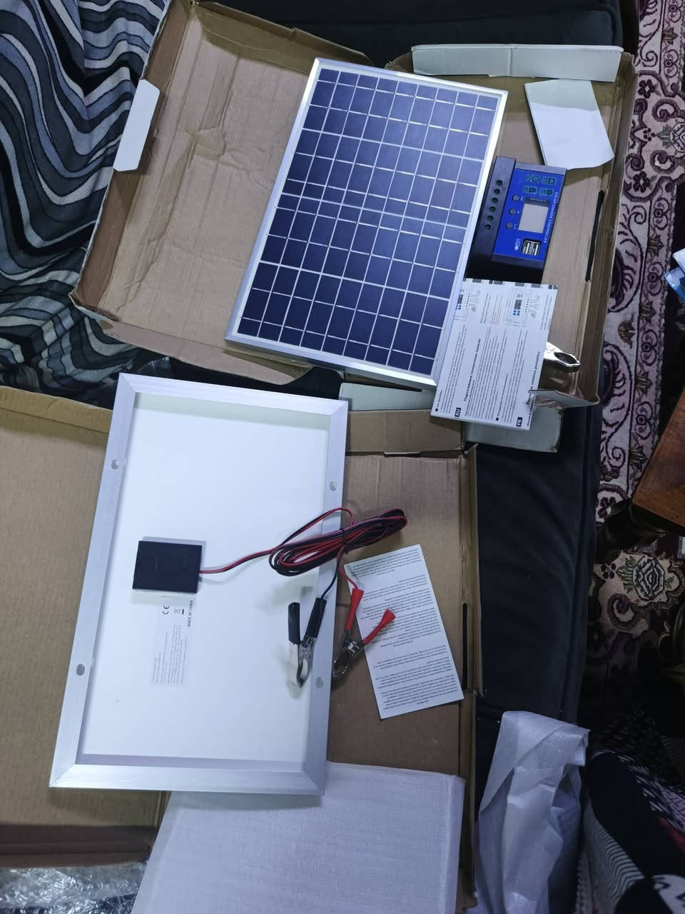 لوحات طاقه شمسيه قياس 20 × 30 على اول تم 35 مع التوصيل


**إذا كنت صاحب هذا الإعلان وتريد حذفه لأي سبب، رجاءا أرسل رسالة إلى الدعم الفني**