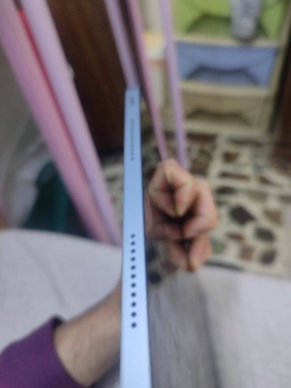 جهاز تابلتHonour Matepad 11plus
جهاز نظيف بكل تفاصيلة شواصي بطارية شاشة بصمة وجه بمواصفات كلش عالية شاشة lps lcd بدقة 1920×1200 بكسل نظام HarmonyOS 2.0 حجم البطارية 7700 ملي امبير  ذاكرة تخزين 128GB العشوائية (الرام)8GB  مكبرات صوت اربعة يمين ويسار +قلم + علبة  للاستفسار هذا يوزر الانستكرام  @10_tq_ او على الرقم ***********
