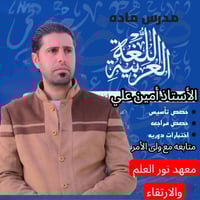 اللغة العربية • أمين علي • المسيب