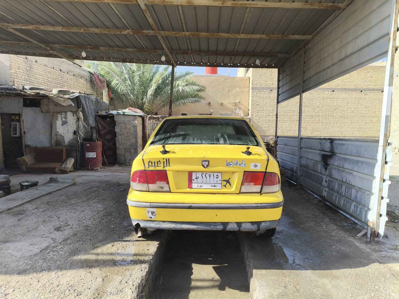 السلام عليكم سمند 2009 ليموني رقم بغداد باسمي سنويه صار شهرين من سقطت هيئة مطلوبه 3 سنوات مكينه وكير جاهزه السعر 15 ورقه مكانها بغداد سبع البور للاتصال ***********
