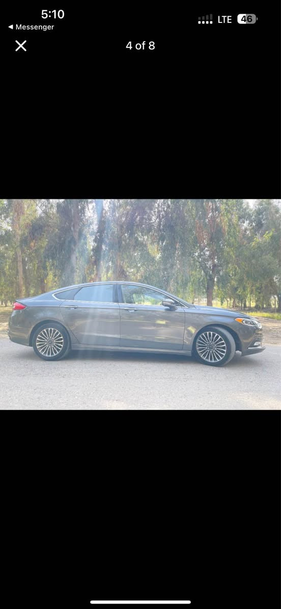 فۆرد فیوژن ٢٠١٧ تیتانیۆم
سەیارەکە فول فولە
سڵاید
 بەسمە ھەرچوار دەرگا بەسمە 
گێر ماوس 
برێک بەسمە 
تەحدید سورعە 
کار پلەی 
فلچە ئۆتۆ 
کوشن جلد کارەبایی خەزن و ھیتەر 
تەبرید دوو قتعە و تەبرید مەرکەزی 
سێ شاشە و شاشە سۆنی کامێرا ١٨٠پلە حەساسی دواوە 
ئاوێنە ئیشارەت و ڕادار لایت و بەگلایت لید 
ڕادار و خەتی جادە
سەیارەکی بێ نقوستانیە
 مەکینە ٢٠ تۆڕبۆیە تەنها قەپاخی کراوەتەوە بۆ کاسکێت
سەیارەکە ٢پارچەی و بستەکی هەیە بەبێ ناوگرتن بەشەرت ناوەوەی چەکوچی نیە
ئێڕباگ تەقیە سیستەم کراوەتەوە
سەیارەکە ١٤٨هەزار مایل ڕۆشتووە
تەحویل و وەکالە بەشەرت سەنەوی نوێیە هەتا ٢٠٣٠
گێڕ و مەکینە و کارەباییات بەشەرت
٧٠هەزار غەرامەی لەسەرە دوای مەعمەلەی دەیگەرێنمەوە
نرخی ١٠٥وەرەقە و مەجال
*********** أربيل, العراق
