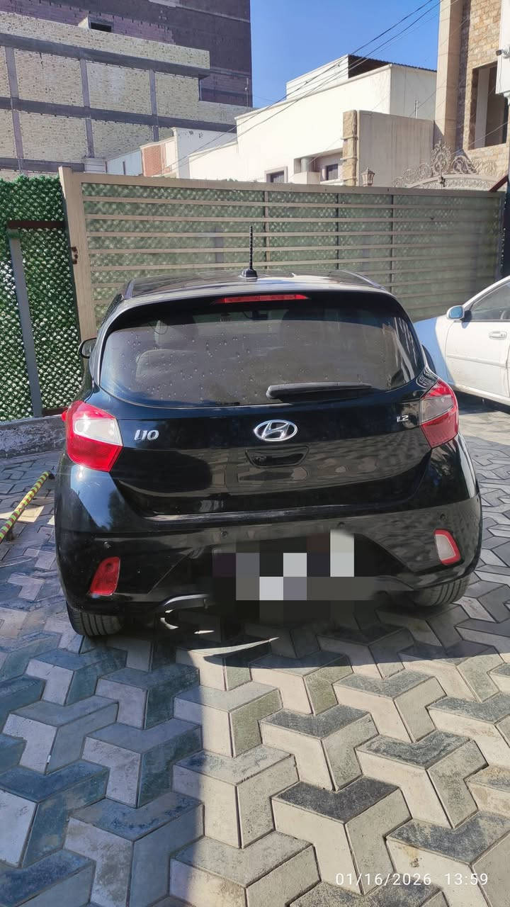 هونداي i10 2022
رقم بغداد 
السياره نظيفه ماشيه 19 الف
محرك 1200 كير مكينه كفاله عامه
اقتصادية بالوقود تمشيك 13 كيلو باللتر و اكثر 
شاشة اعطال شاشه كبيره تدعم الكار بلي اصلي
 كامرا خلفيه دواره بلادي + حساسات
رادار نظام مانع تصادم 
وسائد هوائيه عدد 6 + ABS + مانع تزحلق
تنبيه مغادرة مسار نظام تحديد  مسار
حساس ضغط الاطارات 
نظام تنبيه الاصطدام الامامي 
السياره صبغ بابين وجاملغ خلفي السونار 
رموت + مفتاح 
مكاني بغداد المنصور 
السعر 116
رقم التلفون ***********
