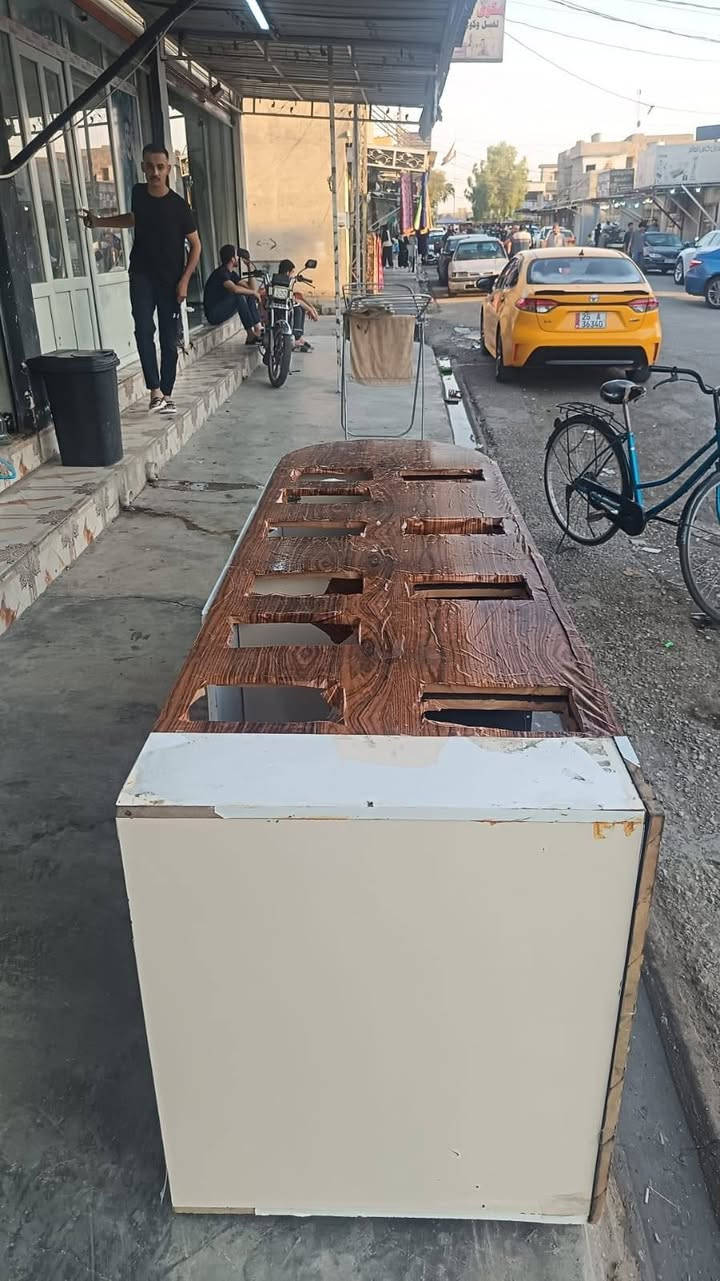 ميز اراكيل للبيع شرط نظافه مكاني كركوك العروبه ***********
