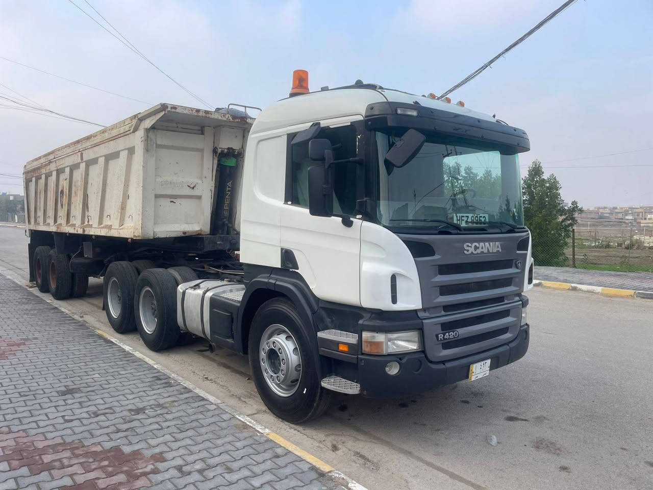 السلام عليكم سكانيه شيراوي 2007بمديلها تخم تاير مكفوله كفاله عامه جاهزه للعمل
للستفسار اكثر  ***********
