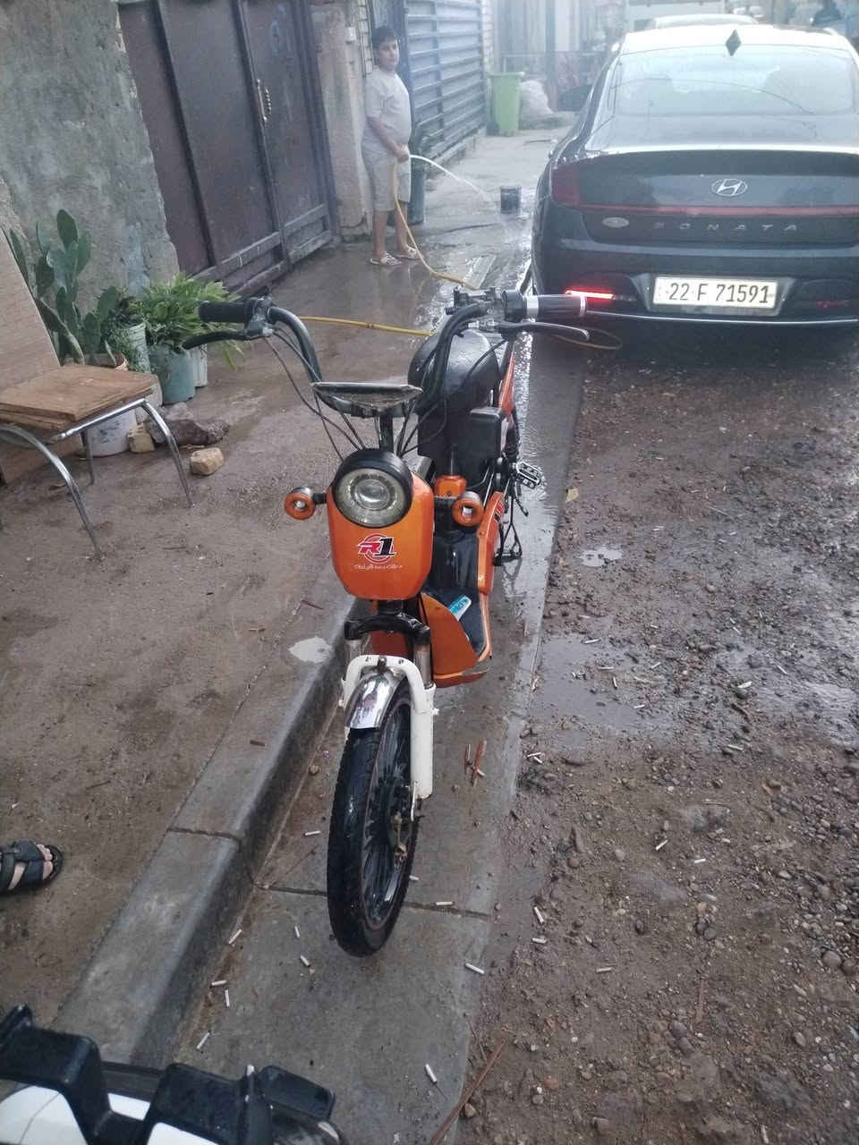 السلام عليكم دراجه شحن حجم 20 نضيفه بطاريات جدد شاحنه اصليه جاهزه مابيه اي نقص السعر 275 مكاني حي الجهاد ***********
