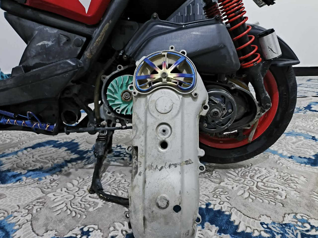 تزويده
1سترين رياضي اسود
2قبق دهن بريك سمائي
3بك لايت r6الأصلي الحديد
4سبايدر ماروني
5جاملغ امامي كاربون فايبر
6ستان صفح 7الوان
7قطره دهن تزويد ذهبي
8قبق فلاوين ازرك
9كزوز اصلي سل ستيل شتريته وحده ب300
10كبات شاصي اصلي
11كلجات تزويد اصلي تورباين اسود الكلج الامامي سمائي
12موشمه دراجه
13كهربائيات كلهم شغاله +رباعي بيه
14قبق كلجات 7الوان
15قاعده سويج كاربون فايبر
16يدات بريك اصلي كوسو
دراجه  مكفوله من كلشي ماشيه 11الف دراجه مرتبه وتوه طالعه من الحاويه  
منفيس وصل موجود


**إذا كنت صاحب هذا الإعلان وتريد حذفه لأي سبب، رجاءا أرسل رسالة إلى الدعم الفني**