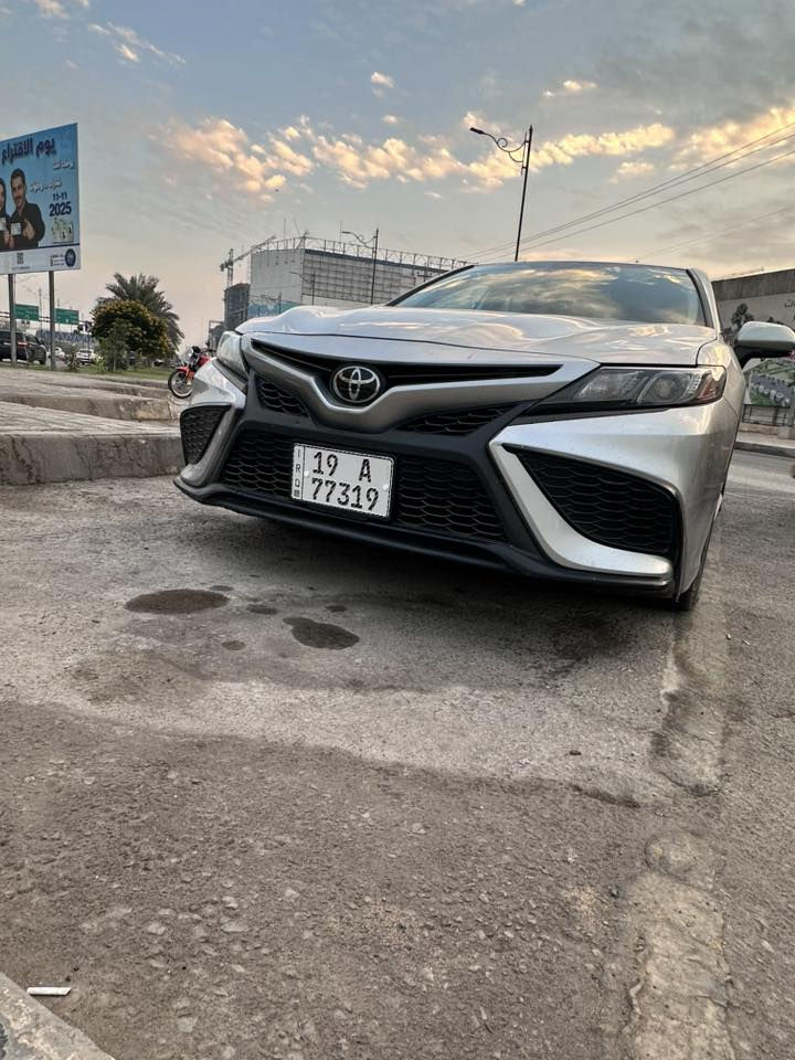 كامري موديل ٢٠٢٣ SE
( المواصفات  )

بجم كبس

ايرباكات سليمة

لون السياره (فضي لامع)

ماشية39

شاشة جبيرة. 

نضام car play + AUTO ANDROIOD

نضام خرائط وانترنيت 

نضام ABS

كاميرا دوارة

اوتو هولد 

كشن كهرباء 

منافذ شحن 

شفتات استيرن 

اشاير بالمري الجانبيه 

كشنات جلد اسود 

دركه جلد اخياط 

تحديد مسار

نضام مانع تصادم 

رادار امامي 

لايتات زنون عدسات عالي وناصي 

جي بي اس 

نضام نورمان ايكو وسبورت 

نضام مانع انزلاق   

محرك 2500 المرغوب مكفول هو والكير

(ملاحظة) ضرر السياره تبديل قبق جنطه وملاونين كلش قليل الجاملغات. 

السعر 213$…….. وبيها مجال للشراي

*********** مكاني كربلاء
