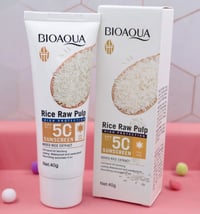 واقي شمس • SPF٥٠ • خلاصة رز