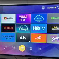 للبيع شاشة wadi حجم 50" سمارت تحتوي على يوتيوب وكوكل وكوكل بلي وشاهد  ...
