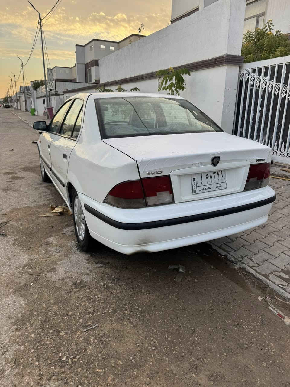 السلام عليكم سمند للبيع موديل 11 ناطق رقم نجف مداور ثاني يوم كير ومكينه بالصندوق تبريد تدفئ شغال حداديه جديده تخم تاير جديد سياره بيه جاملغ مبدل بدون ضربه والدوار الخلفيه مصلحات اثر خياس غرفته جديده كهربائياته كله شغاله سعر 42   العنوان نجف وبيه مجال للاستفسار ***********
