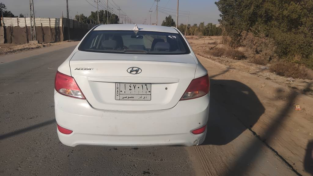 اكسنت وارد أمريكي   مكينه جي دي اي 1600دوش جاملق الامامي جهه العبري تبديل فقط دون دواخل موديل 2016 كير مكينه حداده تايرات تبريد تدفئه كلها جاهزه بيها مكانات صبغ شي قليل سنويه 27يلله تخلص تحويل مباشر راعيه السياره البصره ومكان السياره  بصره كرمه علي السعر 78وبيها مجال قليل حق الجيه ***********,*********** البصرة, العراق
